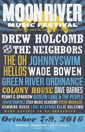 Moon River Festival 2016 Lineup poster image