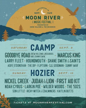 Moon River Festival 2023 Lineup poster image