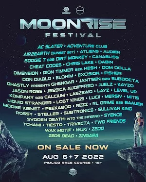 Moonrise Festival 2022 Lineup poster image