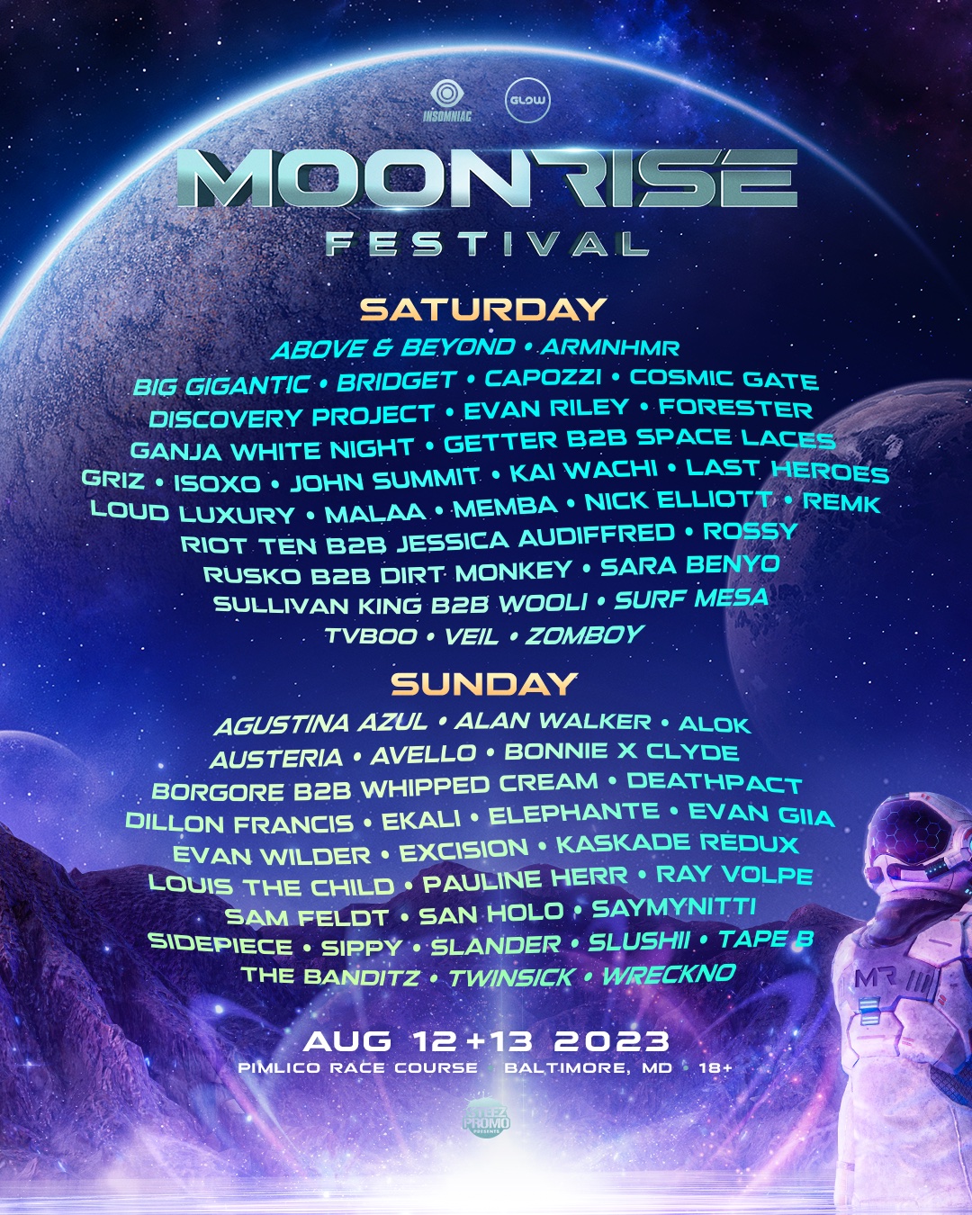 Moonrise Festival 2023 Lineup | Grooveist