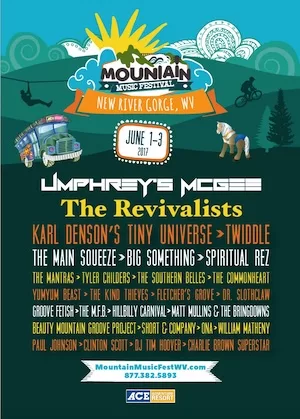 Mountain Music Festival 2017 Lineup poster image