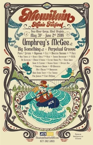 Mountain Music Festival 2018 Lineup poster image