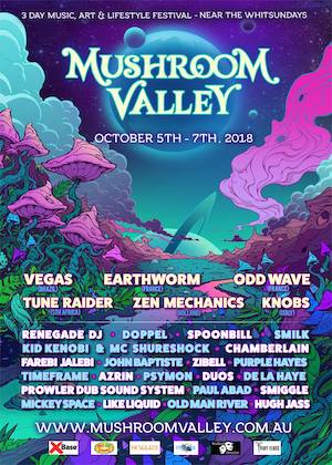 Mushroom Valley Festival 2018 Lineup poster image