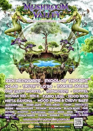 Mushroom Valley Festival 2021 Lineup poster image