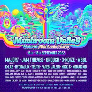 Mushroom Valley Festival 2022 Lineup poster image