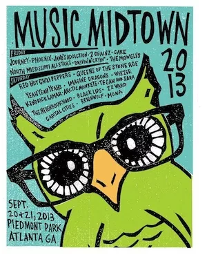 Music Midtown 2013 Lineup poster image