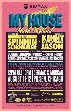 My House Music Festival 2018 Lineup poster image