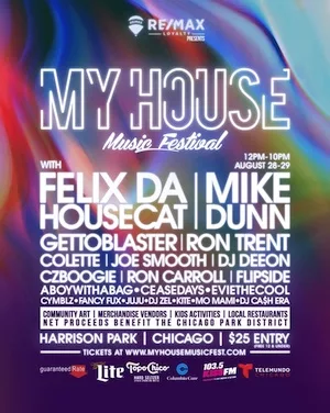My House Music Festival 2021 Lineup poster image
