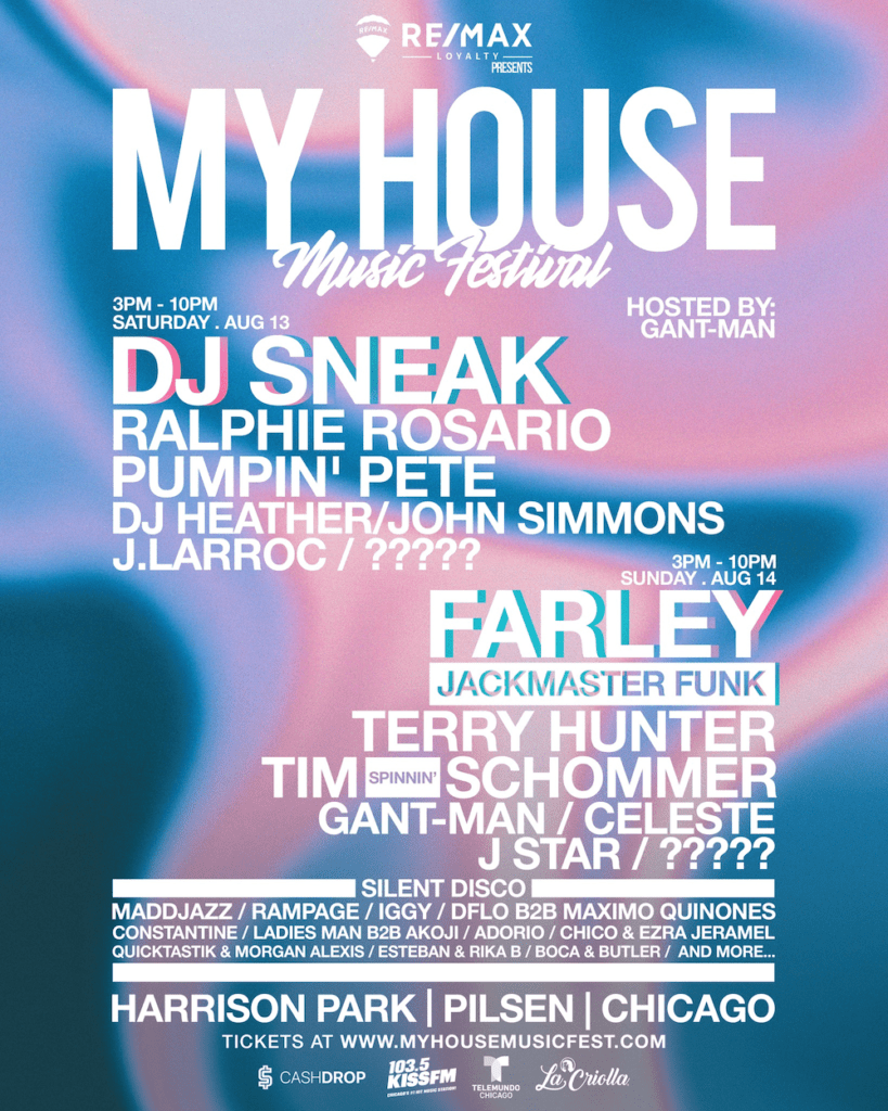 my house music festival 2022 daily lineup