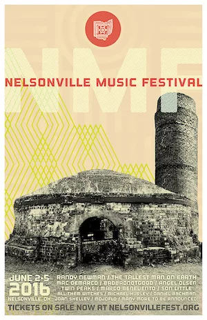 Nelsonville Music Festival 2016 Lineup poster image