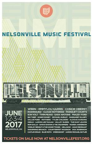 Nelsonville Music Festival 2017 Lineup poster image