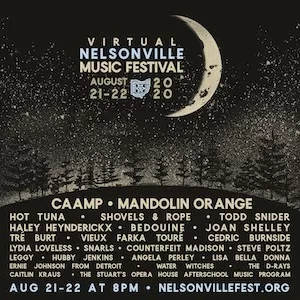 Nelsonville Music Festival 2020 Lineup poster image