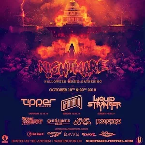 Nightmare Festival 2019 Lineup poster image