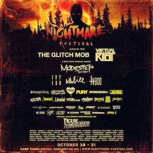 Nightmare Festival 2021 Lineup poster image