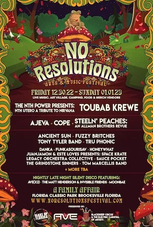 No Resolutions Festival 2022 Lineup poster image