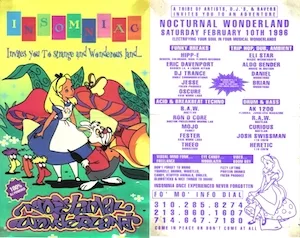 Nocturnal Wonderland 1996 Lineup poster image