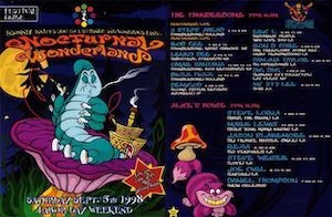 Nocturnal Wonderland 1998 Lineup poster image