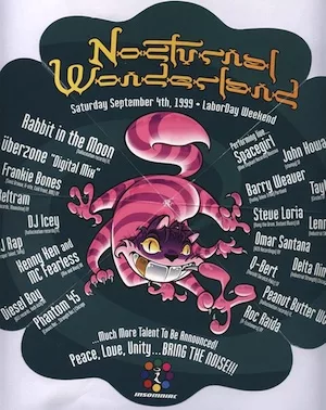 Nocturnal Wonderland 1999 Lineup poster image
