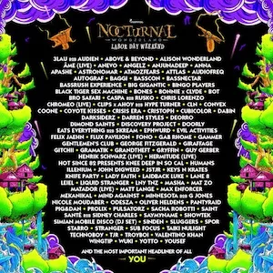 Nocturnal Wonderland 2016 Lineup poster image