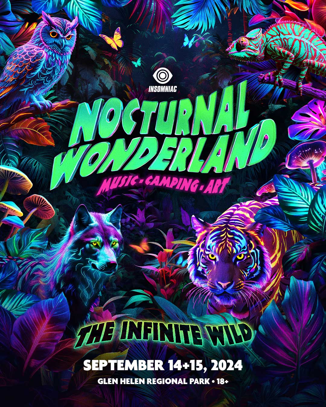 Nocturnal Wonderland 2024 Tickets On Sale Friday 2/23 Grooveist