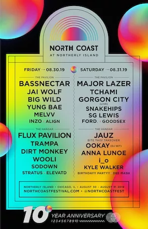 North Coast Music Festival 2019 Lineup poster image