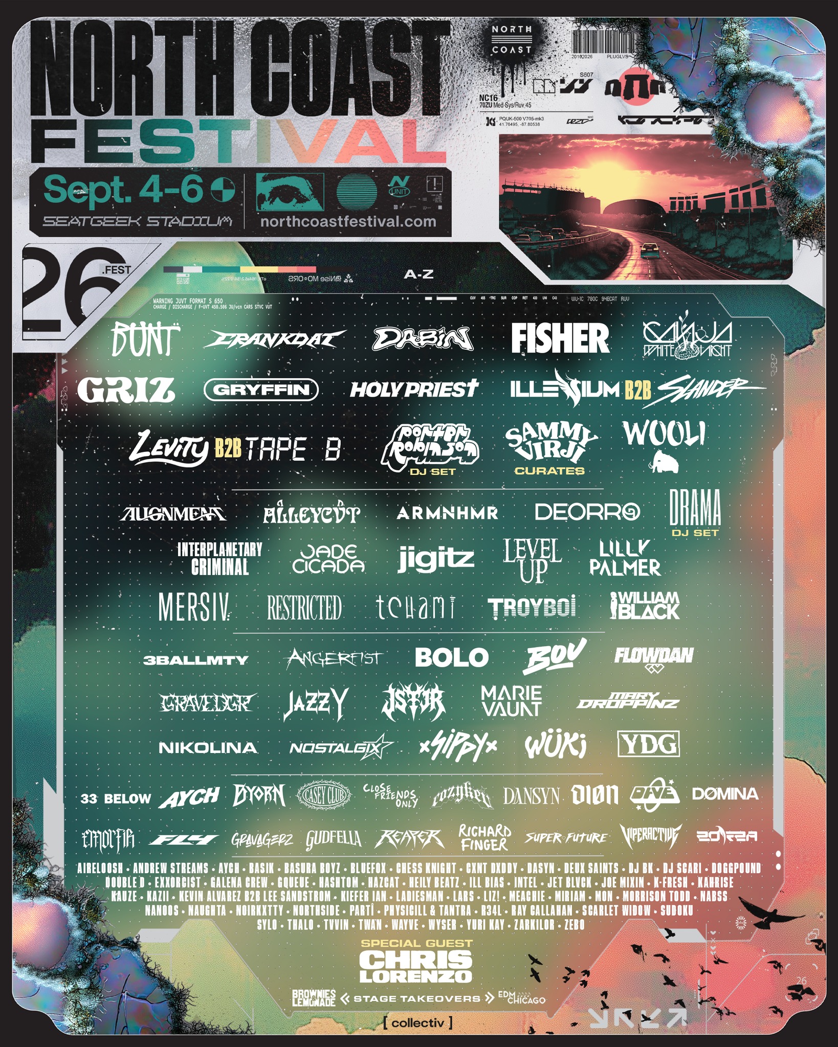north-coast-music-festival-2026-lineup-grooveist