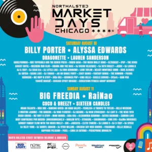 Northalsted Market Days 2024 Lineup poster image