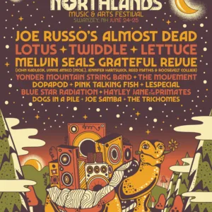 Northlands Music & Arts Festival 2022 Lineup poster image