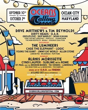 Oceans Calling Festival 2022 Lineup poster image