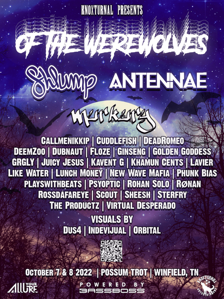 of the werewolves fantasy festival 2022 lineup poster