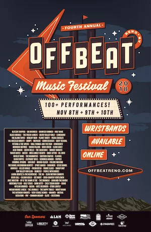 Off Beat Music Festival 2018 Lineup poster image