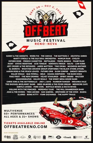 Off Beat Music Festival 2021 Lineup poster image