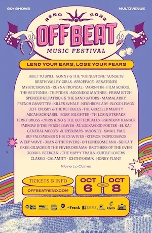 Off Beat Music Festival 2022 Lineup poster image