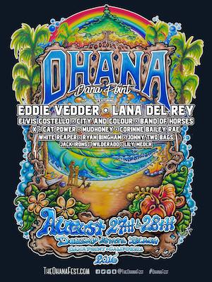 Ohana Festival 2016 Lineup poster image