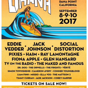 Ohana Festival 2017 Lineup poster image