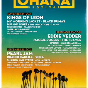 Ohana Festival 2021 Lineup poster image