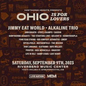 Ohio Is For Lovers Festival 2023 Lineup poster image