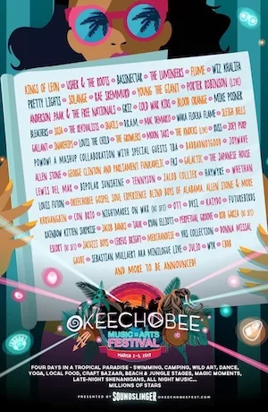 Okeechobee Music & Arts Festival 2017 Lineup poster image