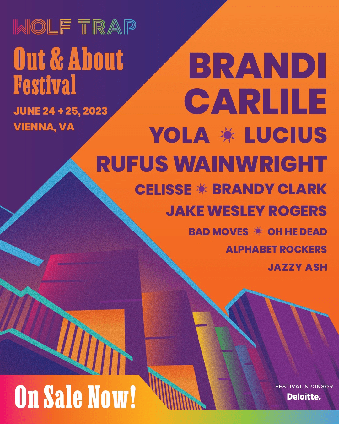 Out & About Festival 2023 Lineup poster image