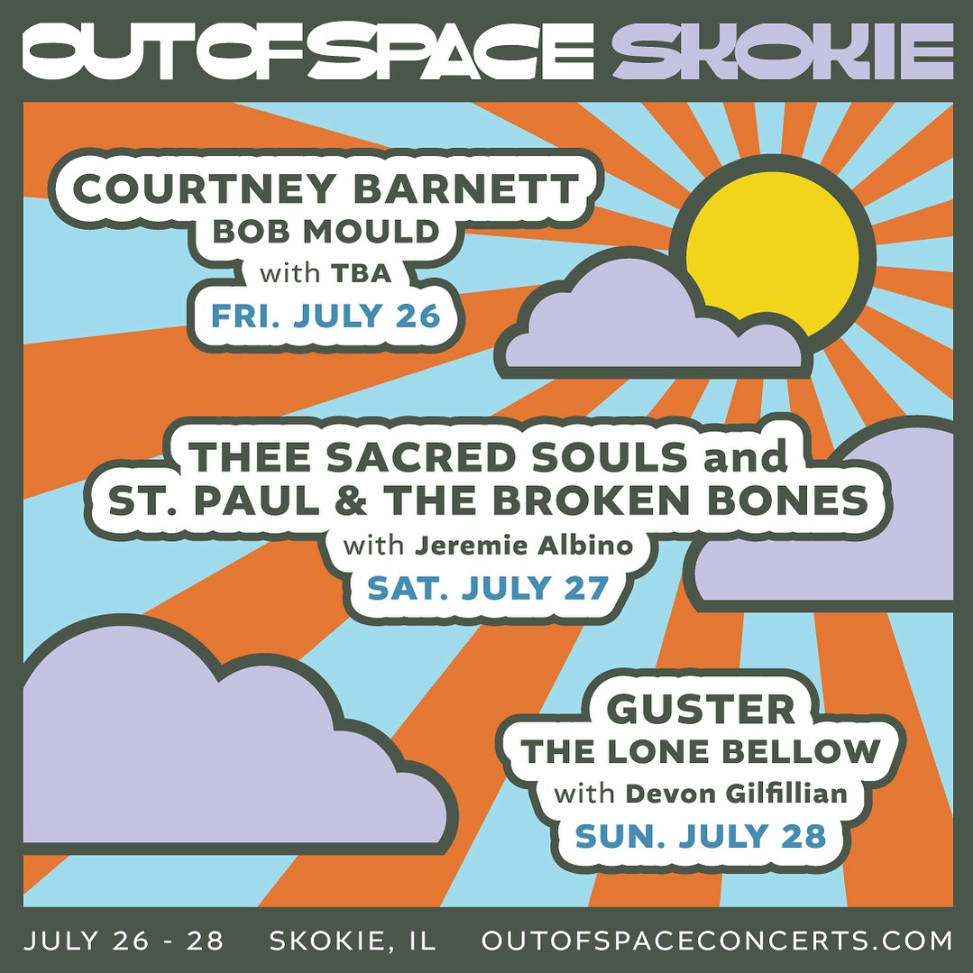 Out of Space lineup poster