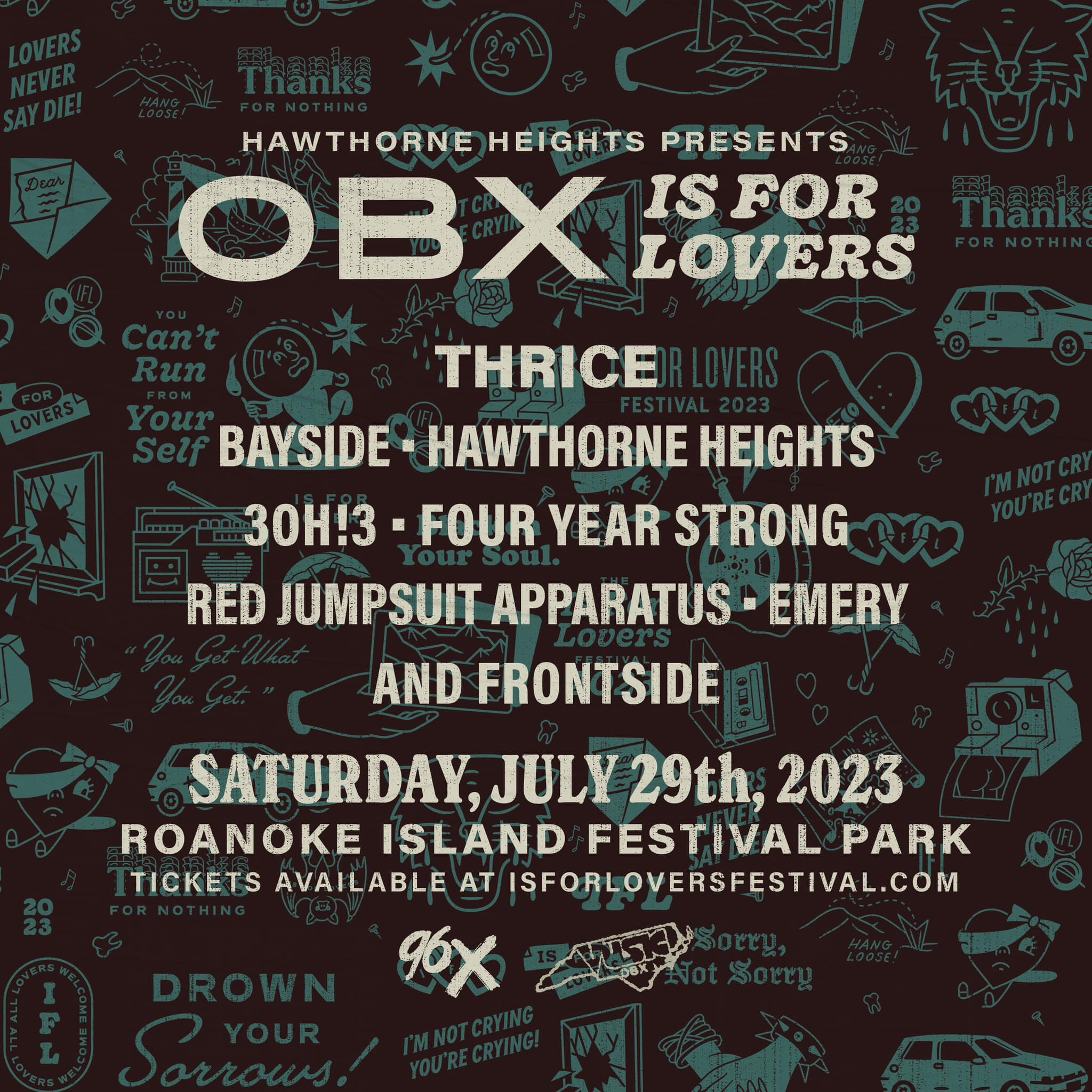 Outer Banks Is For Lovers Festival 2023 Lineup poster image