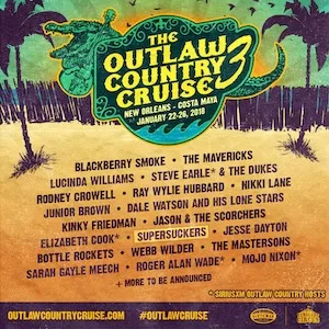 Outlaw Country Cruise 2018 Lineup poster image