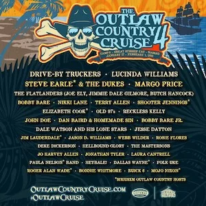 Outlaw Country Cruise 2019 Lineup poster image