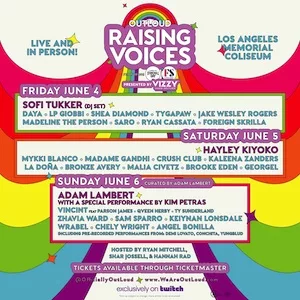 OUTLOUD @ WeHo Pride 2021 Lineup poster image