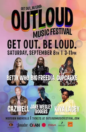OUTLOUD Music Festival 2018 Lineup poster image
