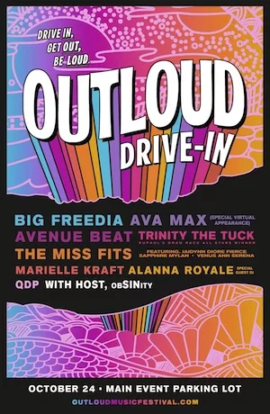 OUTLOUD Music Festival 2020 Lineup poster image
