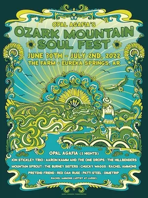 Ozark Mountain Soul Fest 2022 Lineup poster image