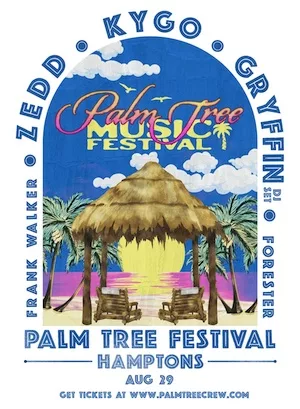 Palm Tree Music Festival Hamptons 2021 Lineup poster image