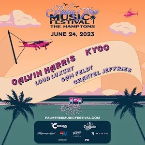 Palm Tree Music Festival Hamptons 2023 Lineup poster image