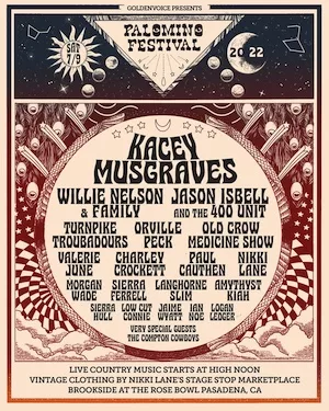 Palomino Festival 2022 Lineup poster image